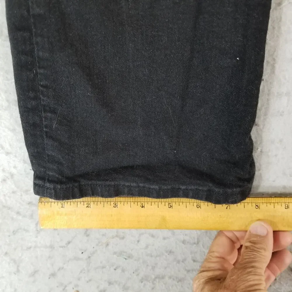 American Eagle jeans mens 31x30 straight fit Airflex+ black‎ stretch denim pants